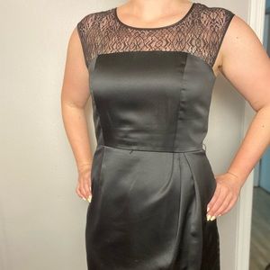 Semi formal black dress